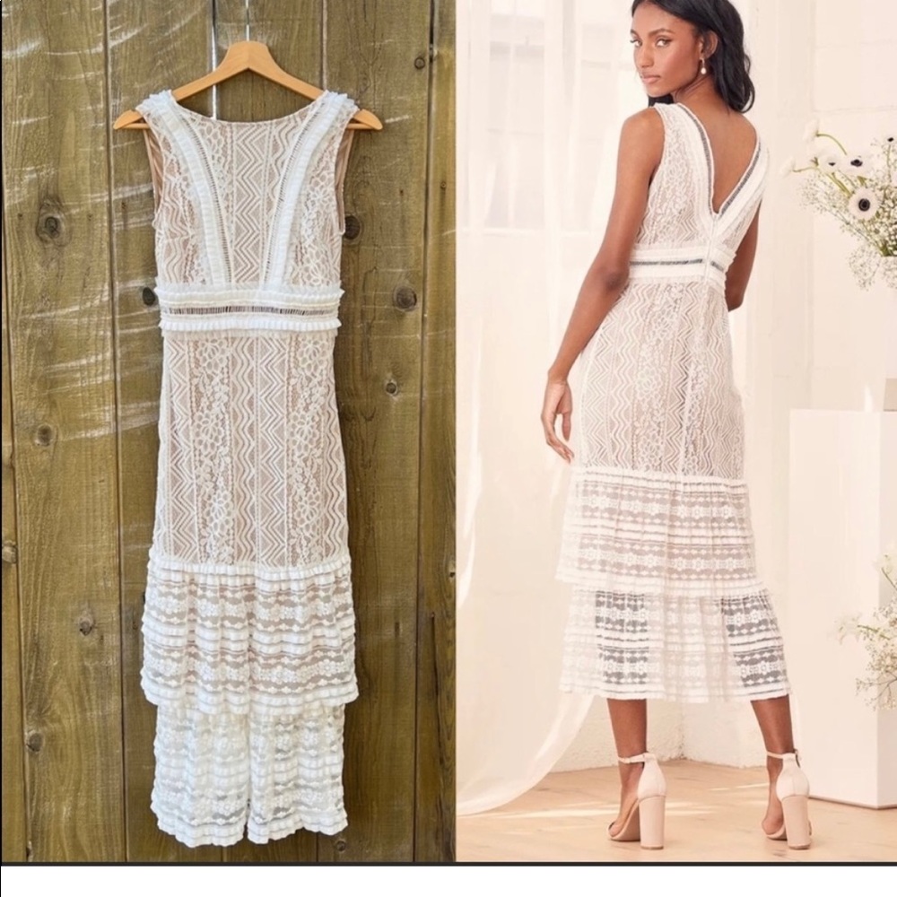 White dress